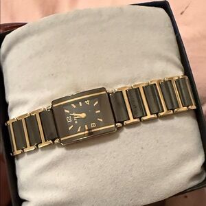 Rado Lady Diastar Watch in Gold and Black